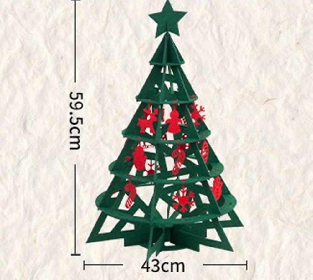 Kerstboompret Mini Kunstkerstboom met Decoraties voor Feestdagen