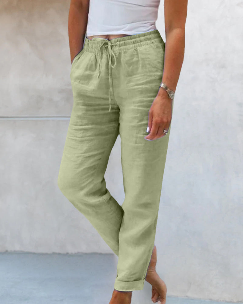 Livia Comfortbroek – Elegante damesbroek met losse pasvorm