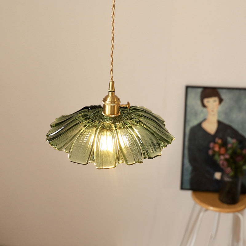 Bloesem Retro Hanglamp met Bloemendesign voor Eetkamer