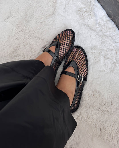 LuchtElegance Mesh Ballerina's voor Dames – Licht en Comfortabel