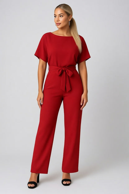 Liva Elegance Dames Jumpsuit met Minimalistisch Design en Comfort