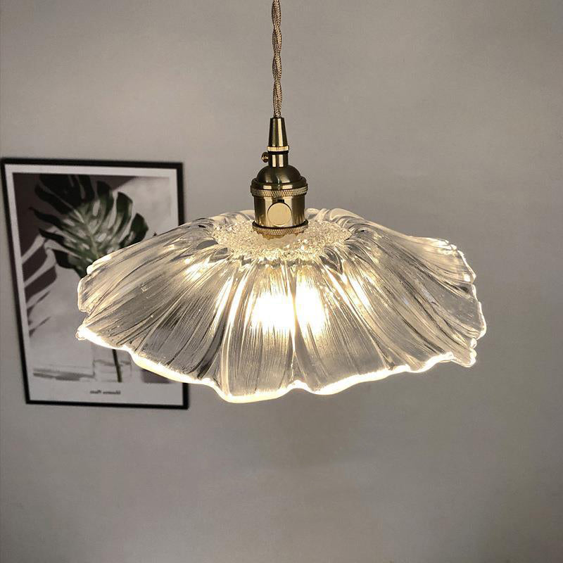 Bloesem Retro Hanglamp met Bloemendesign voor Eetkamer