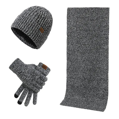 Winterset Heren met Muts, Sjaal en Handschoenen voor Koude Dagen