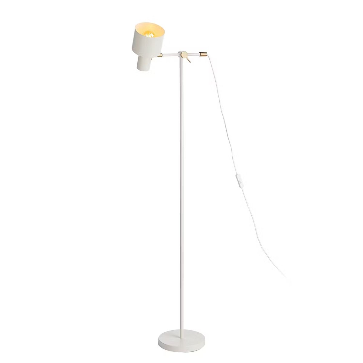 Zwartsculptuur – Zwarte design vloerlamp 150 cm met E27-fitting