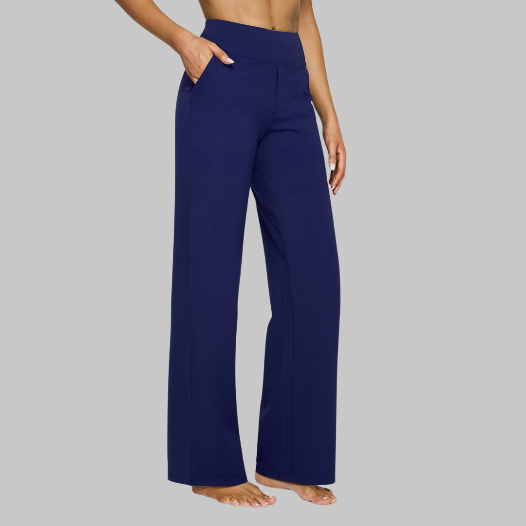 ComfortLijn Stretchbroek Dames met Hoge Taille en Comfort Fit