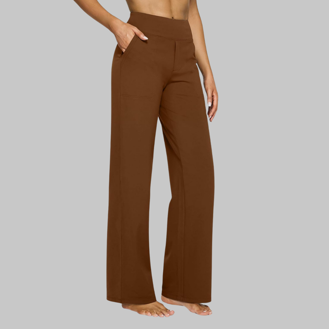 ComfortLijn Stretchbroek Dames met Hoge Taille en Comfort Fit