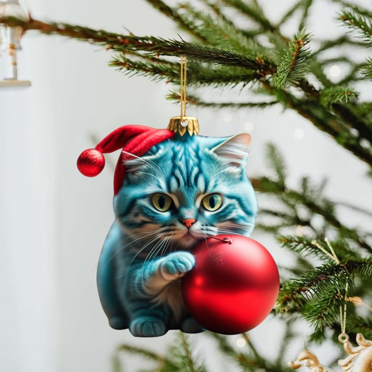 Katten Kerstversiering - Schattige Feestelijke Boomdecoratie