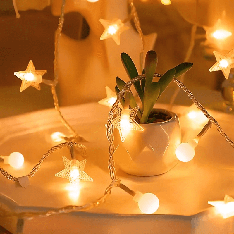 Saar Kerstverlichting – LED Strijklicht met Feestelijke Decoratie