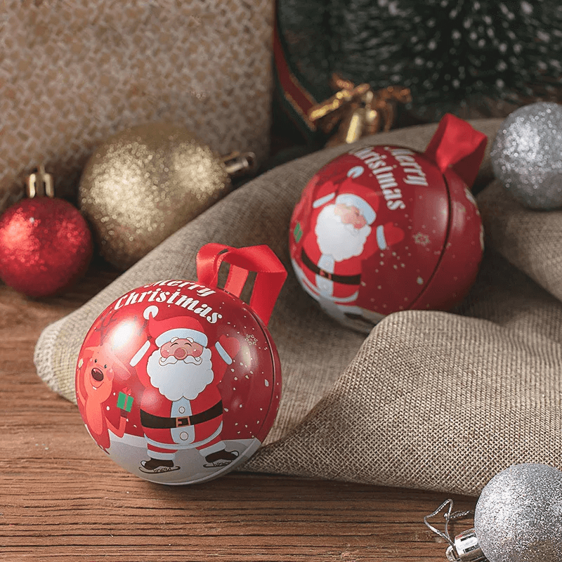 Snoepje Kerstsnoeppot – Decoratieve Snoepcontainer met Hangkoord