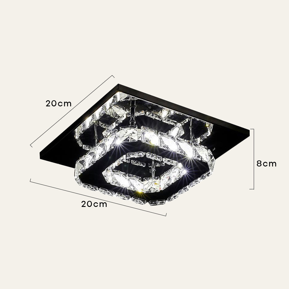 Hanglamp Kristal LED Modern Hanglamp