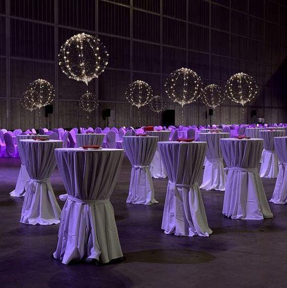 Lichtgevende Feestballonnen met LED – Herbruikbare Decoratie