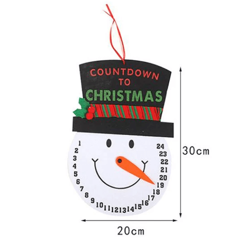 Hangende Adventskalender Kerst – Dagelijkse Verrassingen voor December