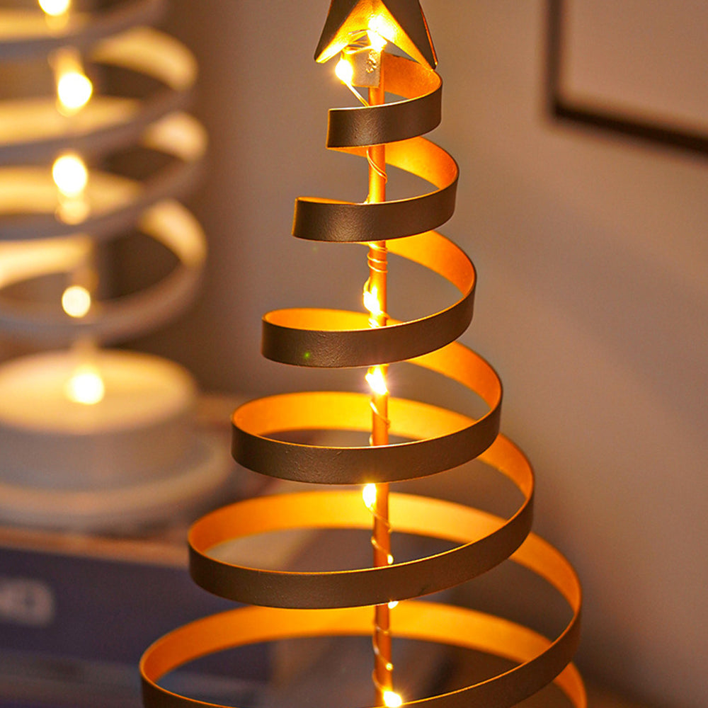 Tafellamp met LED-lampen en metalen boom