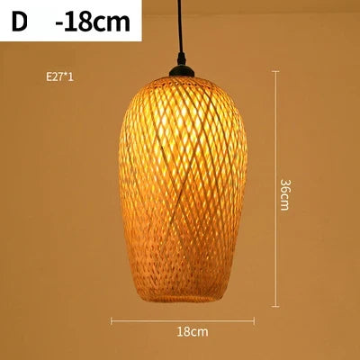 Noor Rotan Hanglamp – Natuurlijke Sfeerverlichting voor Interieur