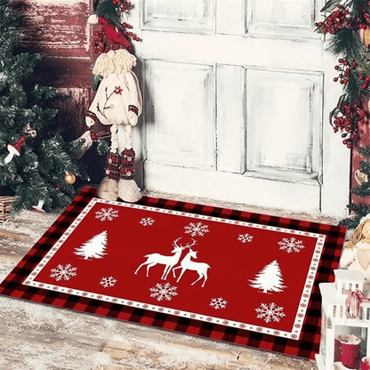 Vrolijk Kerst Deurmat om Kerst te Verwelkomen 40x60cm