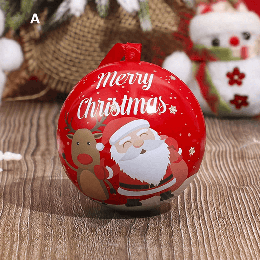 Snoepje Kerstsnoeppot – Decoratieve Snoepcontainer met Hangkoord