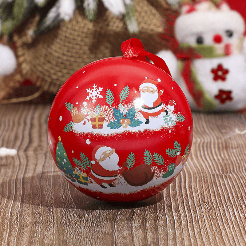 Snoepje Kerstsnoeppot – Decoratieve Snoepcontainer met Hangkoord