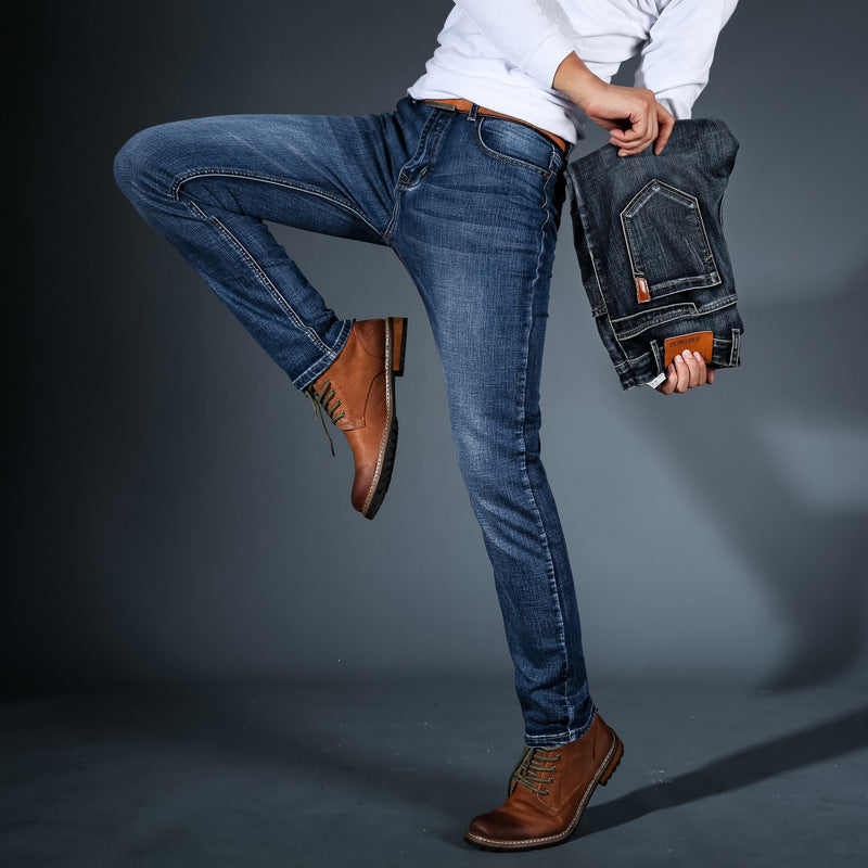Herenjeans Jorvik met Slim Fit Pasvorm en Moderne Casual Stijl