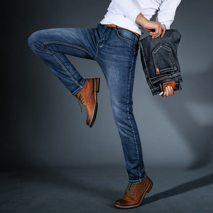 Herenjeans Jorvik met Slim Fit Pasvorm en Moderne Casual Stijl