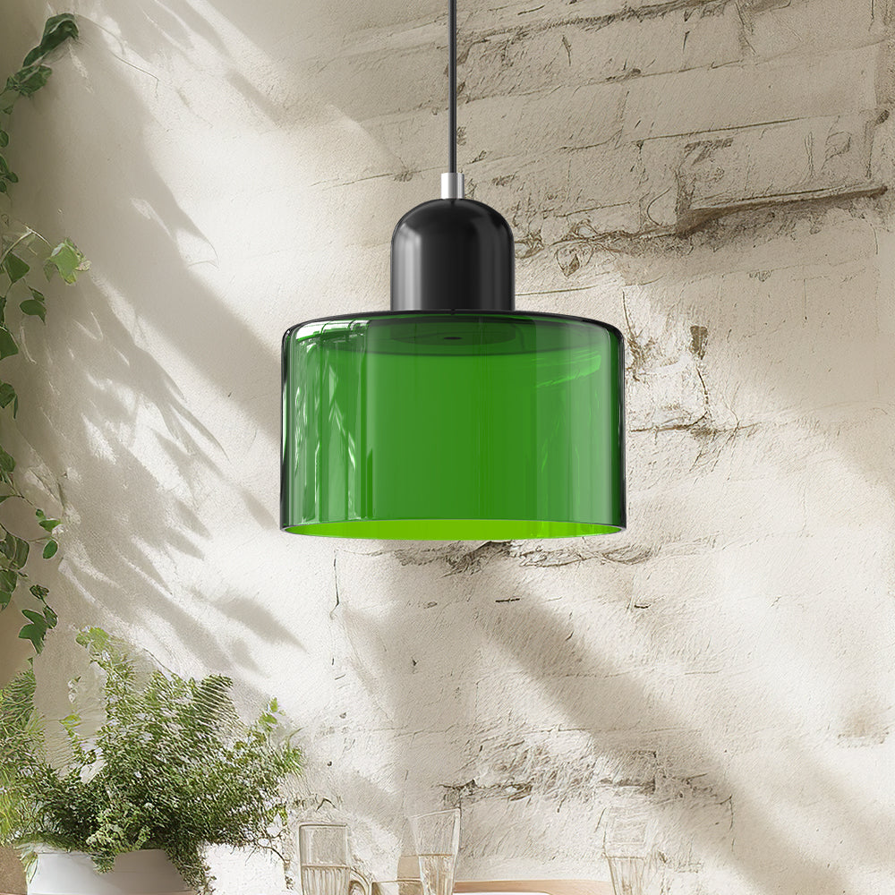 Bauhaus Glas Hanglamp | Modern Klotdesign | Verstelbare Hanglamp | Brick by Brick