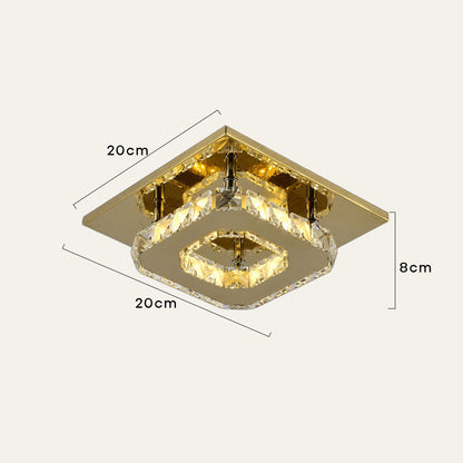 Hanglamp Kristal LED Modern Hanglamp