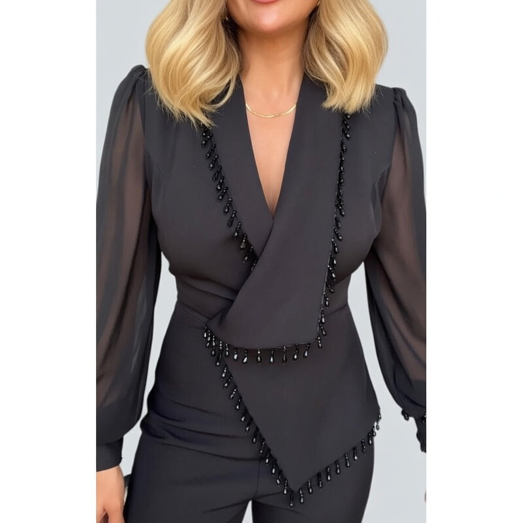 Elegant Dames Blazerpak Marilou – Tweedelige Blazer en Broek Set
