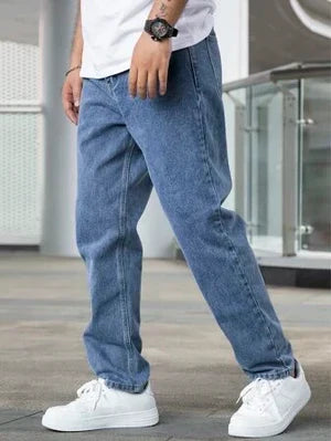 Daan Heren Jeans – Losse Pasvorm met Casual en Tijdloze Look