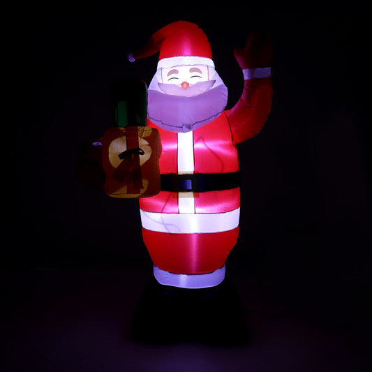 Opblaasbare Kerstman 150 cm met LED Verlichting voor Binnen en Buiten