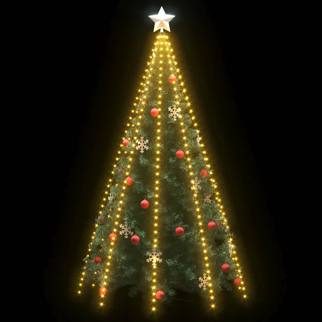 Kerstboomlicht Aurora – 400 Warmwitte LED Boomverlichting voor 4 Meter