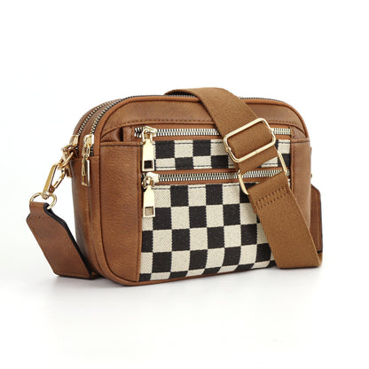 StadsFlow Crossbody Tas Met Brede Band Voor Dagelijks Gebruik