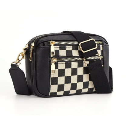 StadsFlow Crossbody Tas Met Brede Band Voor Dagelijks Gebruik