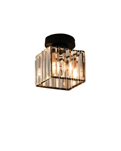 Prismalux Plafondlamp – Glazen Designlamp met Warme Gloed
