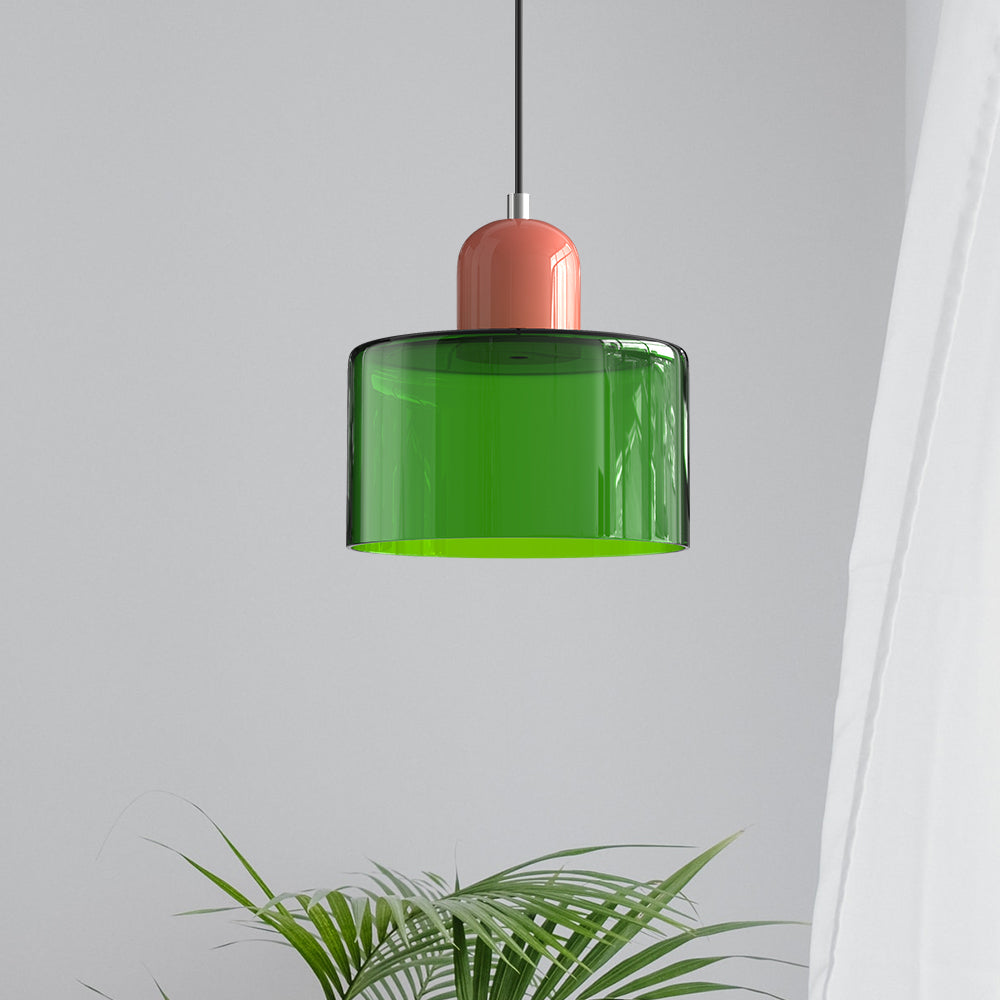 Bauhaus Glas Hanglamp | Modern Klotdesign | Verstelbare Hanglamp | Brick by Brick
