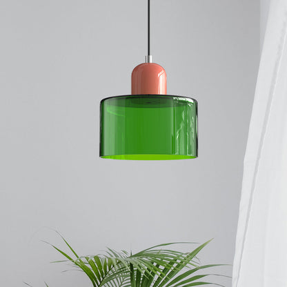 Bauhaus Glas Hanglamp | Modern Klotdesign | Verstelbare Hanglamp | Brick by Brick