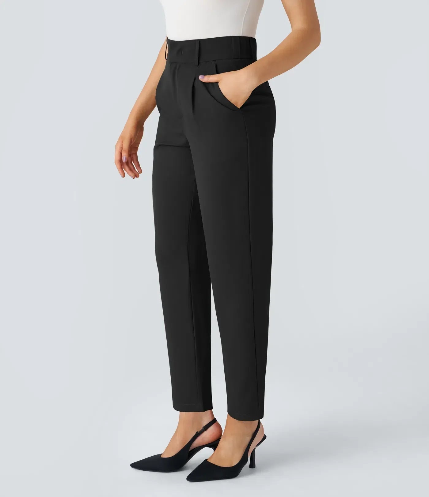 TailleVorm Comfort Stretch Broek Dames Hoge Taille Elegance