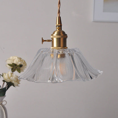 Bloesem Retro Hanglamp met Bloemendesign voor Eetkamer