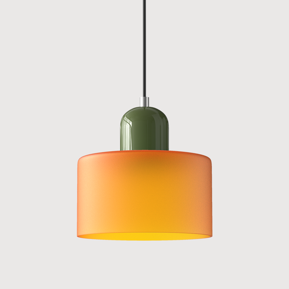 Bauhaus Glas Hanglamp | Modern Klotdesign | Verstelbare Hanglamp | Brick by Brick