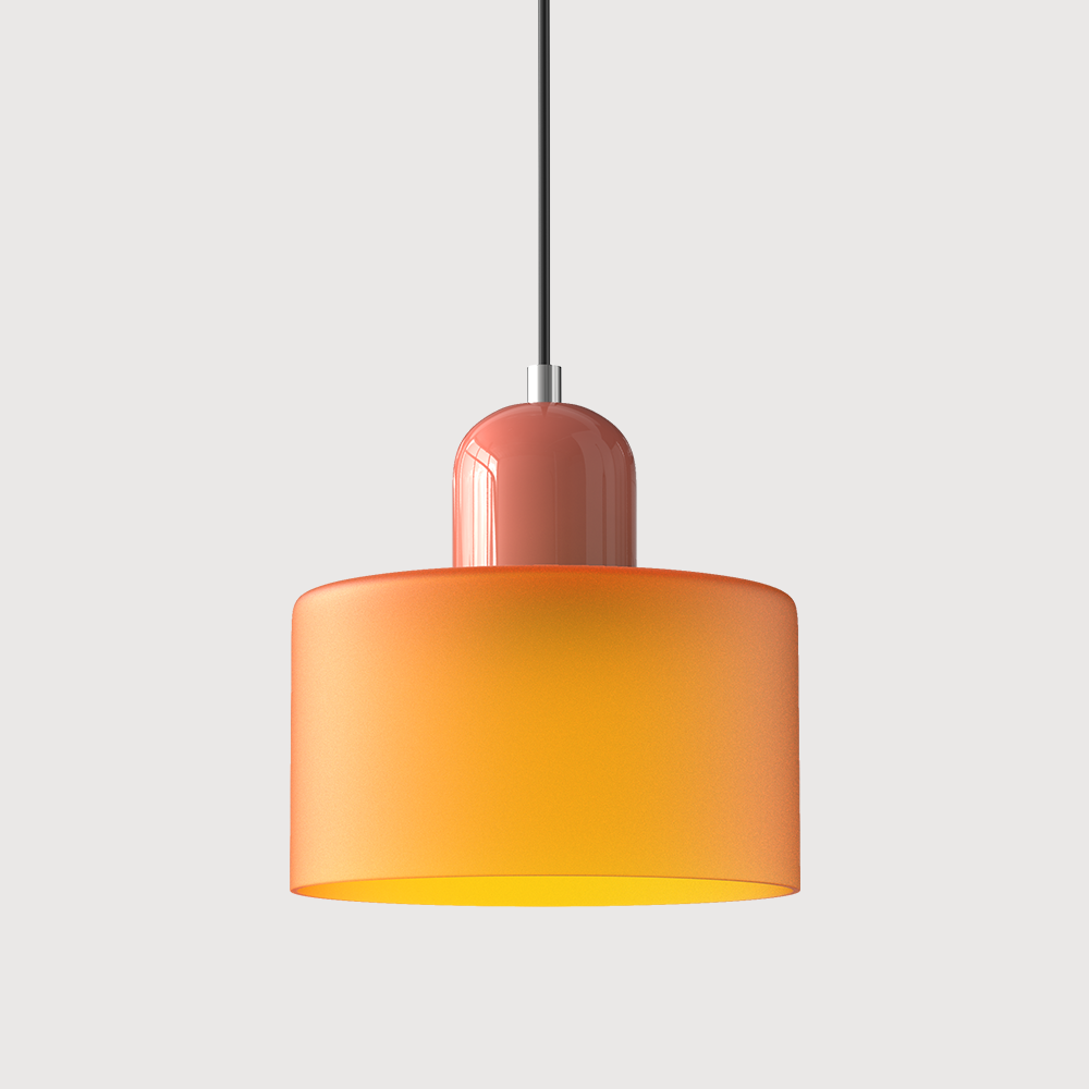 Bauhaus Glas Hanglamp | Modern Klotdesign | Verstelbare Hanglamp | Brick by Brick