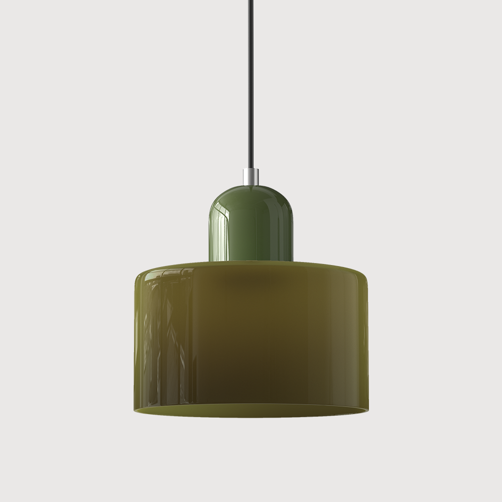 Bauhaus Glas Hanglamp | Modern Klotdesign | Verstelbare Hanglamp | Brick by Brick