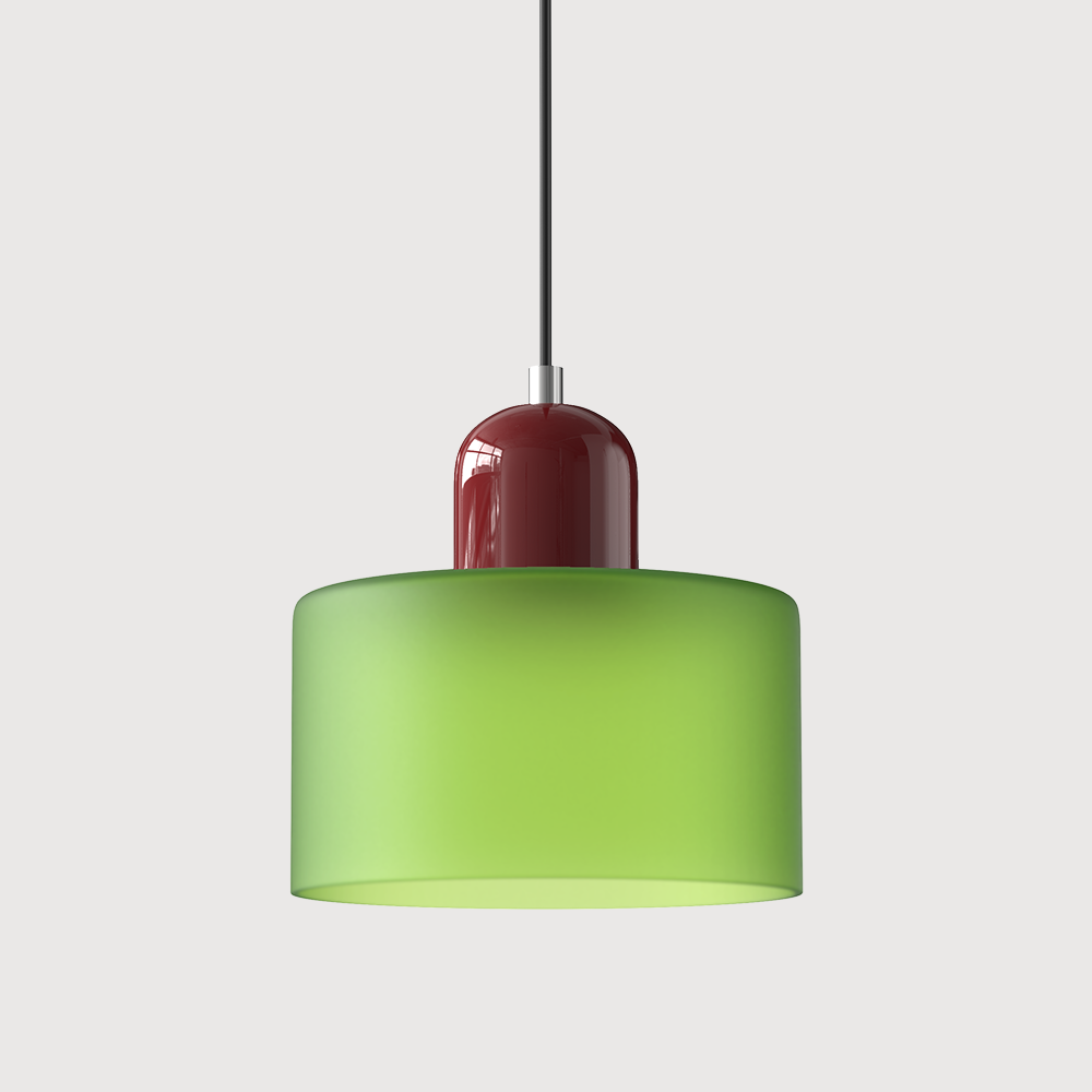 Bauhaus Glas Hanglamp | Modern Klotdesign | Verstelbare Hanglamp | Brick by Brick