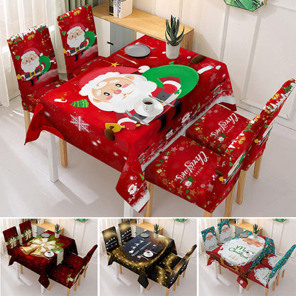 Kerst Tafelkleed met Feestelijk Design – Tafeldecoratie voor Kerst