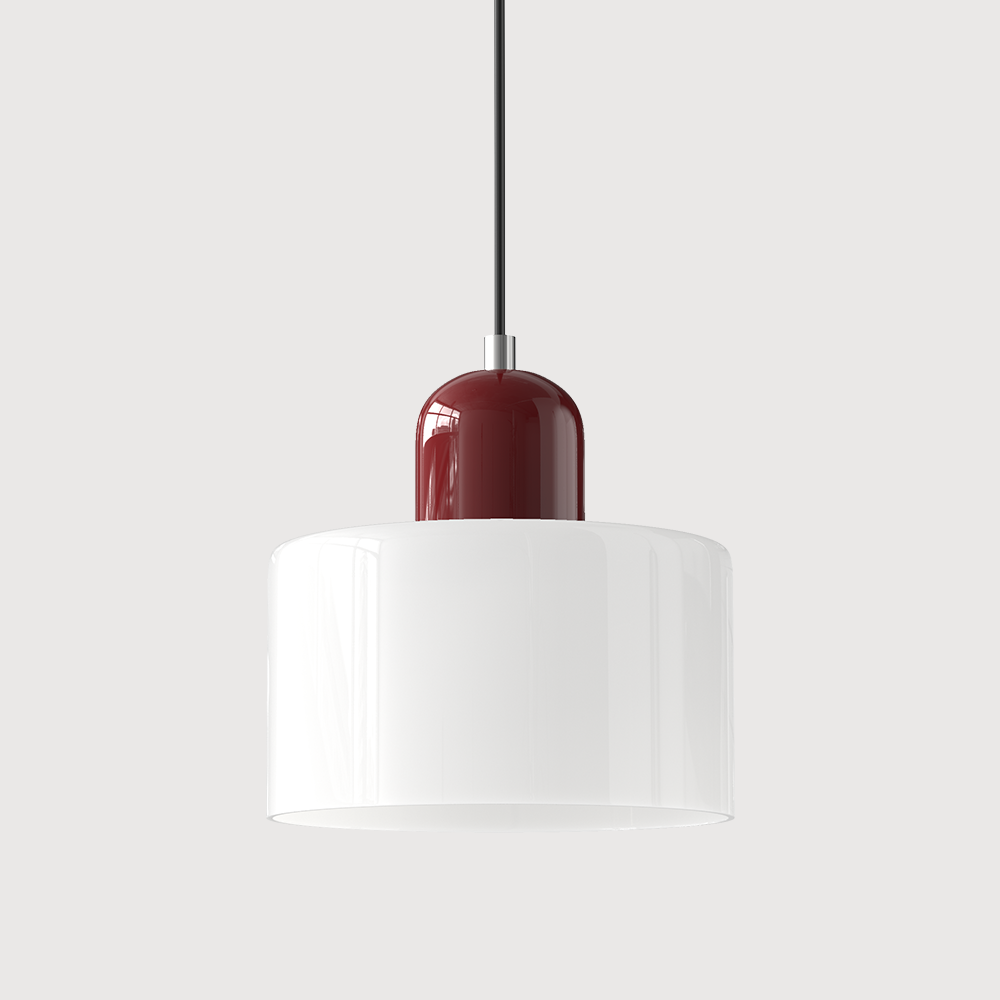 Bauhaus Glas Hanglamp | Modern Klotdesign | Verstelbare Hanglamp | Brick by Brick