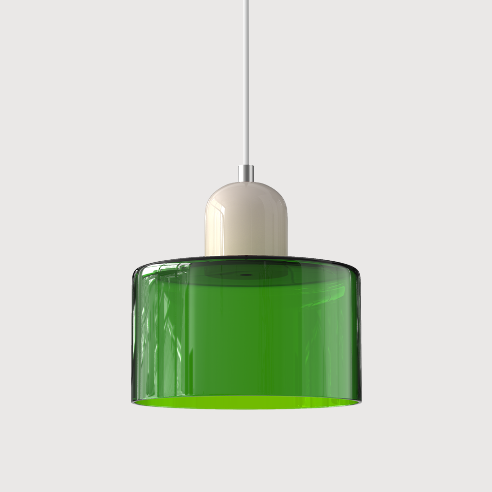 Bauhaus Glas Hanglamp | Modern Klotdesign | Verstelbare Hanglamp | Brick by Brick