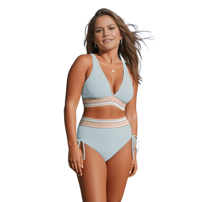 ShapeLuna Dames Bikini met Hoge Taille en Shaping-effect