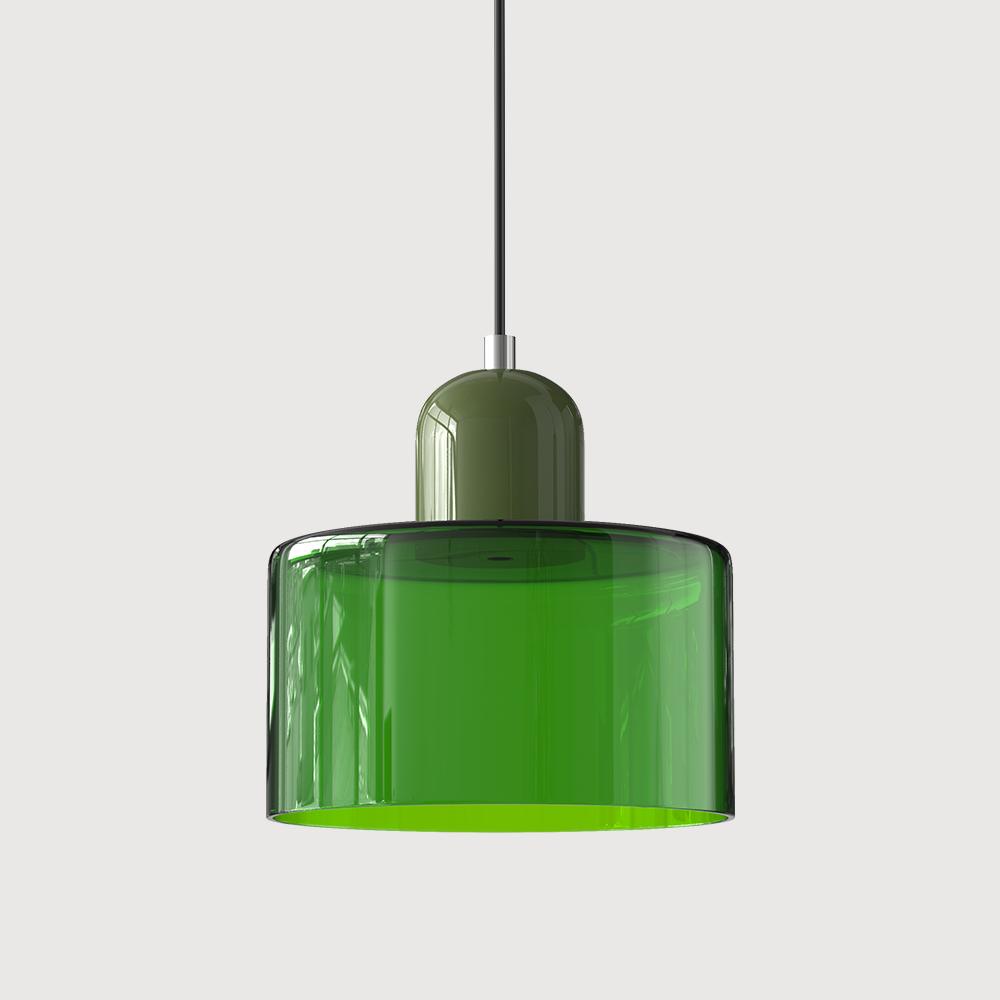 Bauhaus Glas Hanglamp | Modern Klotdesign | Verstelbare Hanglamp | Brick by Brick