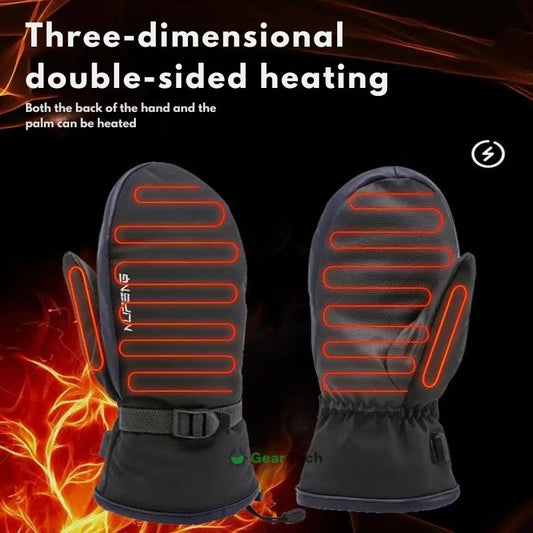 Elektrische Verwarmde Handschoenen Warmtekracht met Drie Warmtestanden