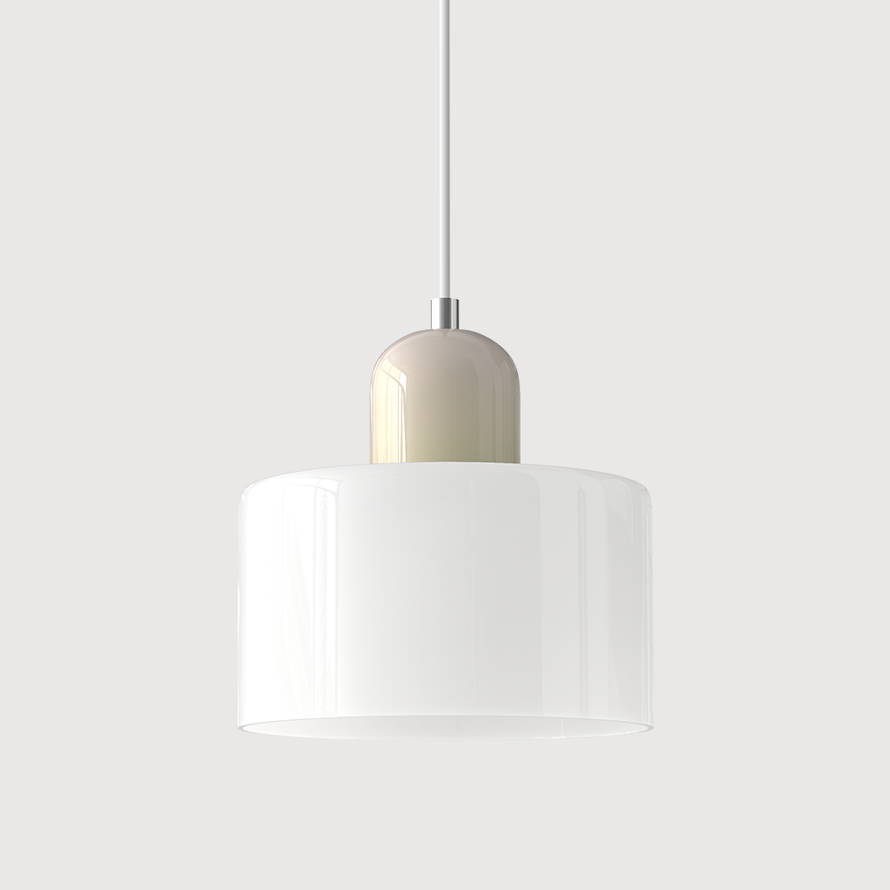 Bauhaus Glas Hanglamp | Modern Klotdesign | Verstelbare Hanglamp | Brick by Brick