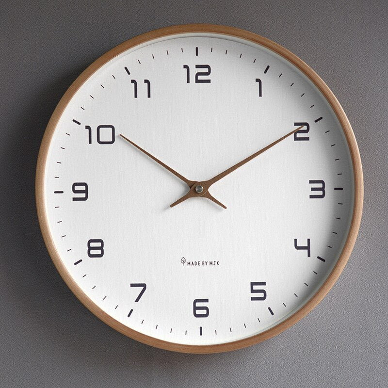 Liva Scandinavische Wandklok – Minimalistische Klok van 30 cm