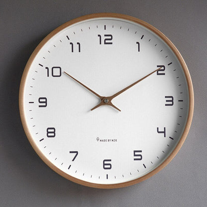 Liva Scandinavische Wandklok – Minimalistische Klok van 30 cm