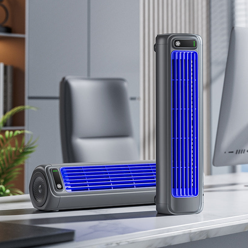 KoelBries Draagbare Luchtkoeler Oplaadbaar Compact Ventilatormodel